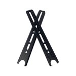 Salmon River Solutions M-LOK ARCA Rail Full Length Aluminum Black