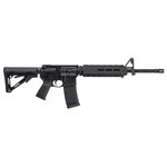 Aero Precision AR15 Complete Rifle 16 Inch 5.56x45mm Mid-Length Barrel FSB MOE Grip CTR Stock