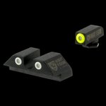 Night Fision GLK003007YGW Glock Tritium Night Sights U-Notch 42/43/43X