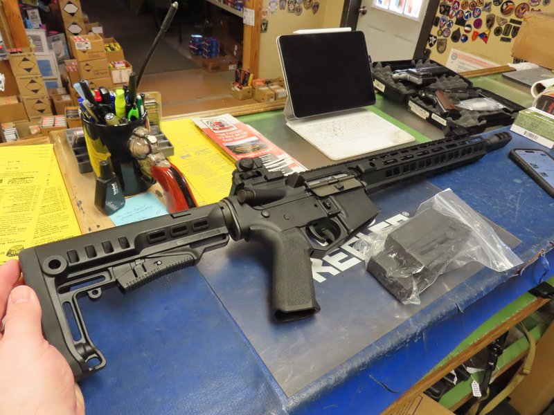 Hammerli Arms Tac R1 C .22 LR Semi Automatic Rifle 16 Inch Barrel Blued Finish