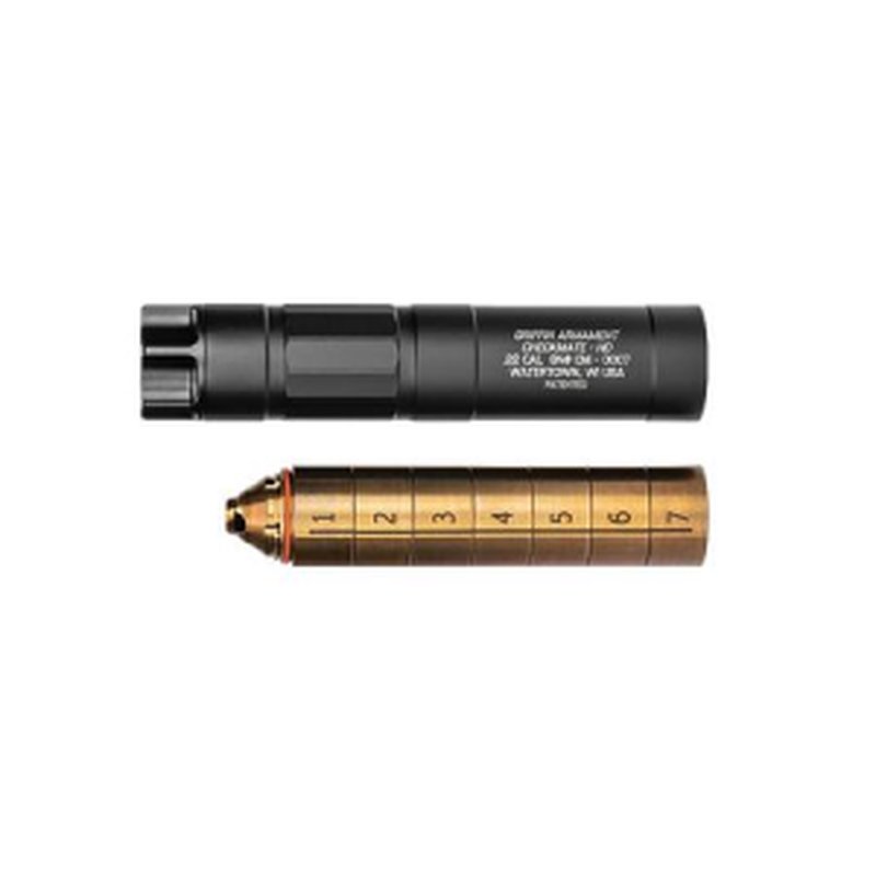 Griffin Armament Checkmate-HD 22 Cal Direct Thread Rimfire Suppressor