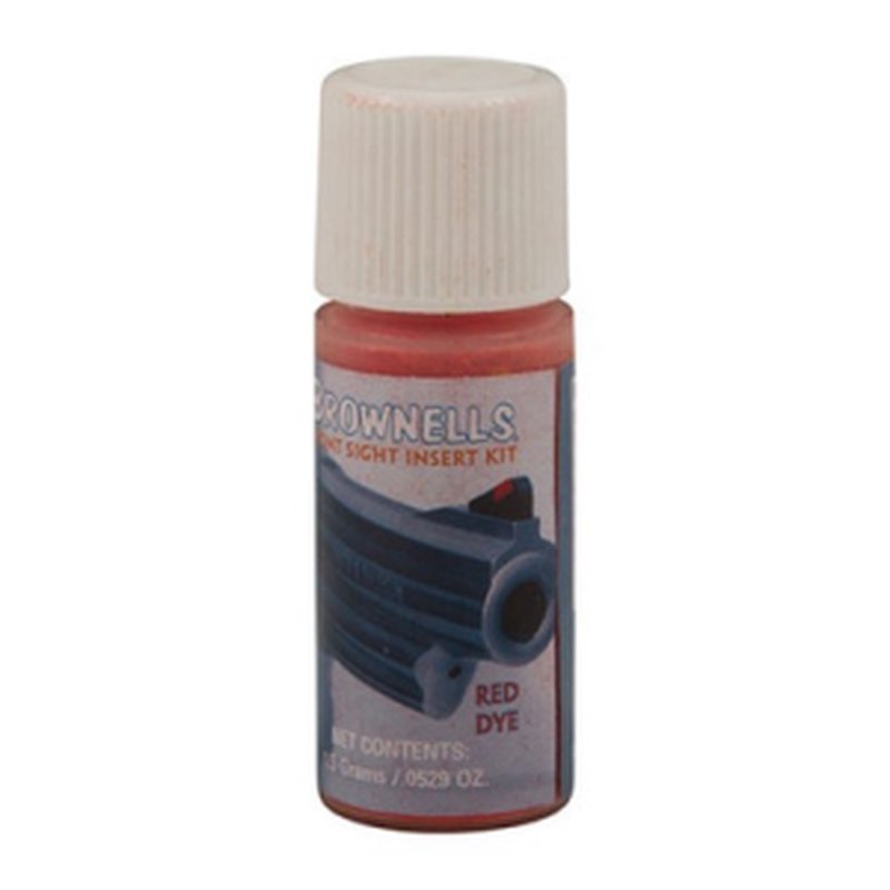 Brownells Front Sight Pigment Red .05 oz Replacement Bottle