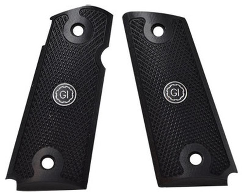 Guncrafter Aluma-Grips Black Slim Officers Grip GI-AG-C-001