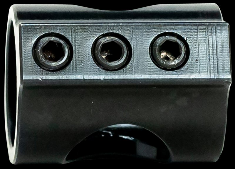 Faxon Firearms Low Profile Gas Block 0.750in 4150 Steel 3-Screw Clamp-On GBLP7503