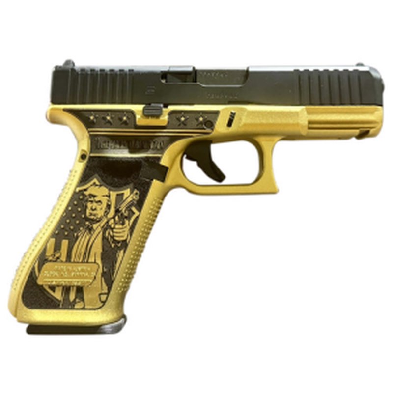 Glock G47 Gen 5 MOS 9mm 4.49" 17rd Gold Trump