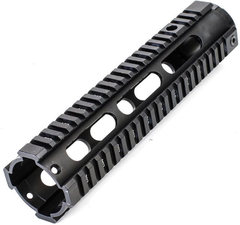 Tiger Rock AR-15 10" Mid Length Free Float Handguard w/ Barrel Nut Black