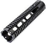 Tiger Rock AR-15 10" Mid Length Free Float Handguard w/ Barrel Nut Black