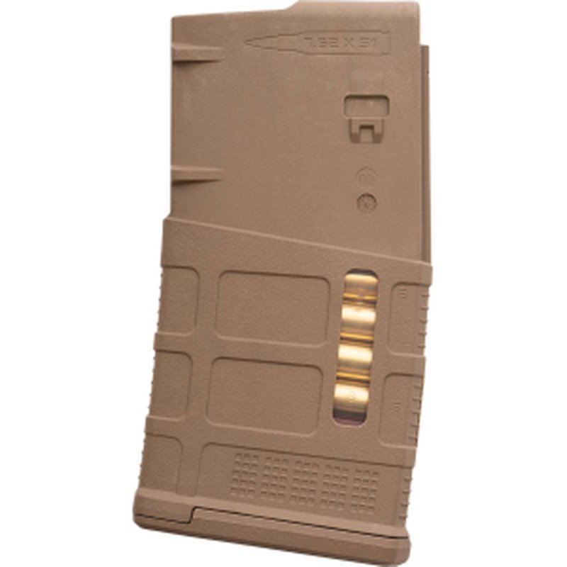 Magpul PMAG 20 LR/SR Gen M3 20rds 7.62x51mm/.308 Win Medium Coyote Tan