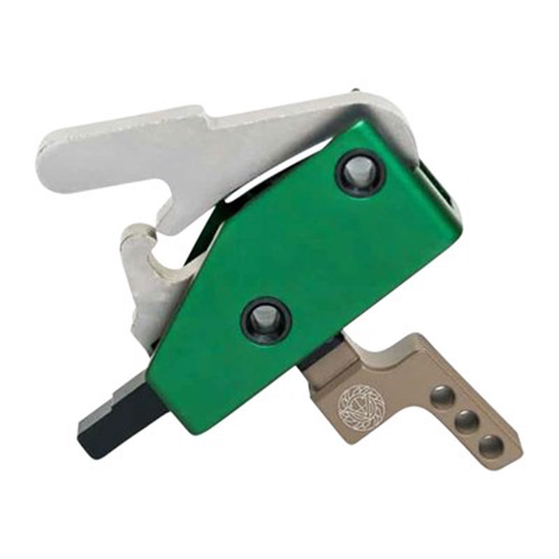 AR-15 MPC Drop-In Trigger - Straight Trigger 4lb Serration Flat Dark Earth
