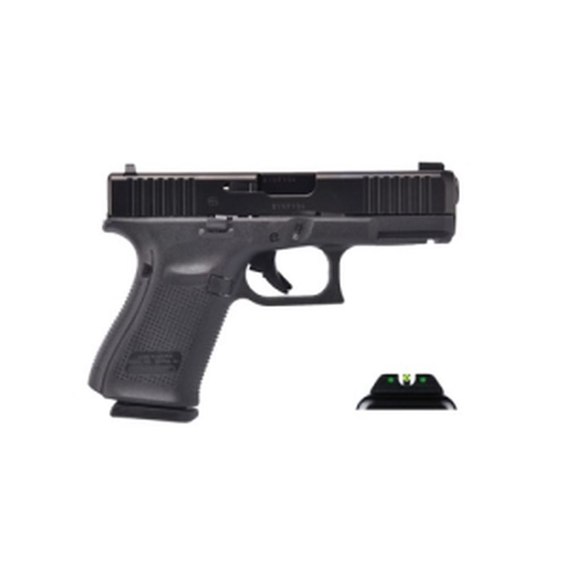 Glock G19 Gen 5 9mm 4.02" 10rd Pistol w/ Ameriglo Agent Night Sights