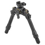 UTG Pro TBNR 7-9in Center Height Picatinny Bipod TLUBP02-A