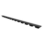 Magpul MAG602-BLK M-LOK Type 1 Rubber Rail Covers Black 9.5 in (2-Pack)