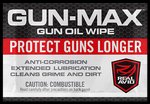 Real Avid AVGMW25 GunMax gun oil wipes 25 count corrosion protection