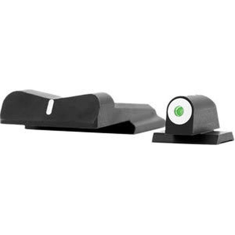 XS Sights DXW Big Dot Night Sights for S&W M&P Black/Green Tritium