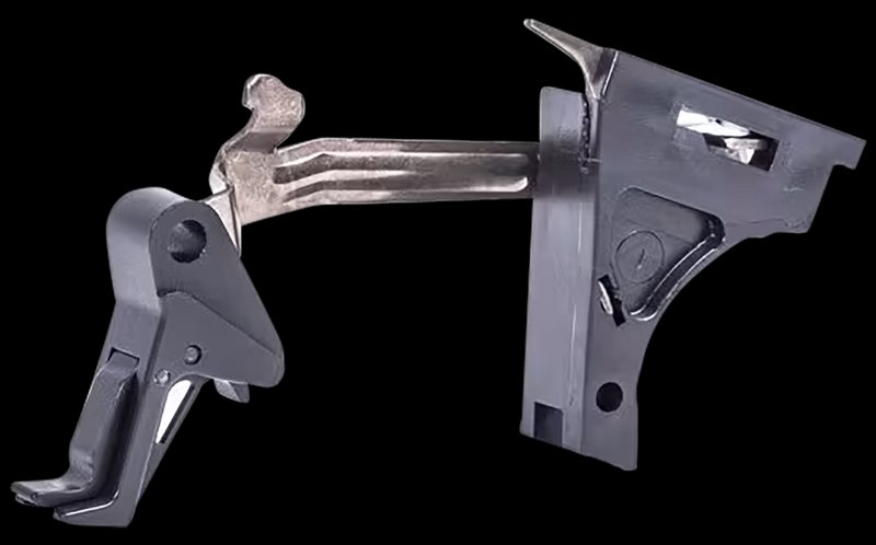 CMC Triggers Drop-In Flat Trigger Glock 21/30/41 Gen4 45 ACP Matte Black