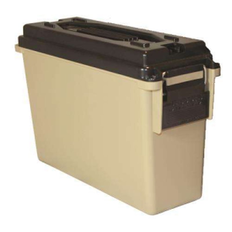 Berrys 49171 30 Cal Ammo Can Plastic Tan 4-Pack