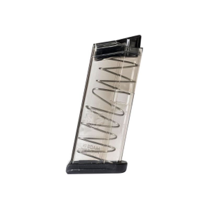 ETS Group SMK-GLK-43 7rd 9mm Magazine for Glock 43 Smoke Polymer