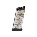 ETS Group SMK-GLK-43 7rd 9mm Magazine for Glock 43 Smoke Polymer