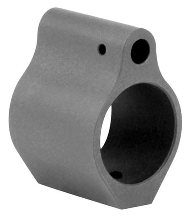 Aim Sports Low-Profile Micro Gas Block, 0.75\", Phosphate Coated 1018 Steel - ZH-MGB01