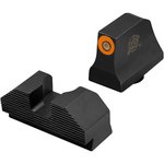 XS Sights Minimalist Night Sight Orange Tritium Front Black Glock