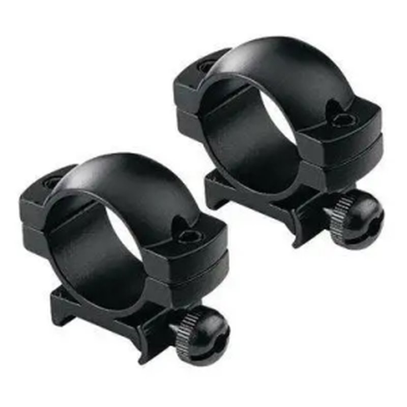 Redfield Mounts Aluminum Rifle Scope Rings High 1 Inch, Matte Black