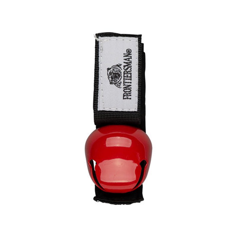 Security Equipment Bear Bell SECBB01RD with Velcro Strap and Magnetic Silencer - Red
