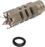 WMD Guns PWS FSC556 Muzzle Device 1/2-28 NiB-X Nickel