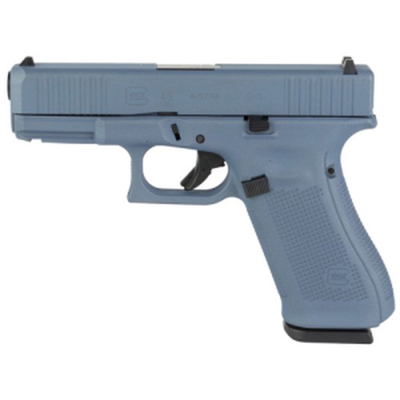 Glock G45 9mm 4.02" 17rd Pistol Blue Titanium