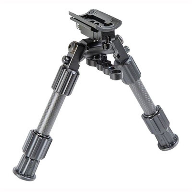 Caldwell Accumax Carbon Fiber Bipod Sling Swivel Stud Mount 6-9 in Black
