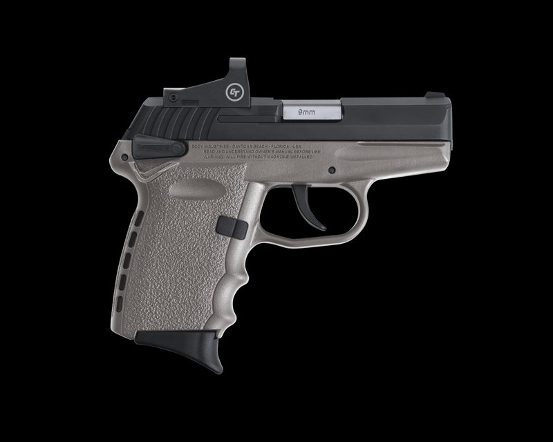 Sccy CPX-1-RD 9mm Pistol Crimson Trace Reflex Sight