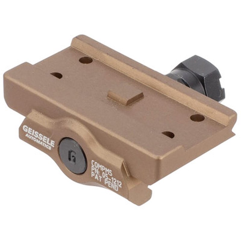 Geissele Super Precision Aimpoint CompM5S Mount Absolute Co-Witness Desert Dirt