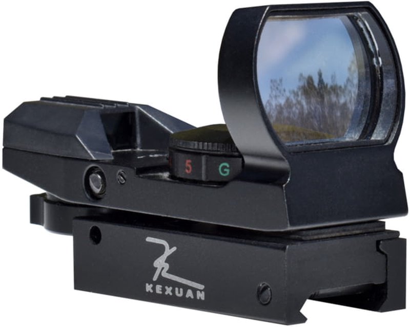 Kexuan Kexuan Mini Reflex Red/Green Dot Sight wih 4 Reticle Patterns
