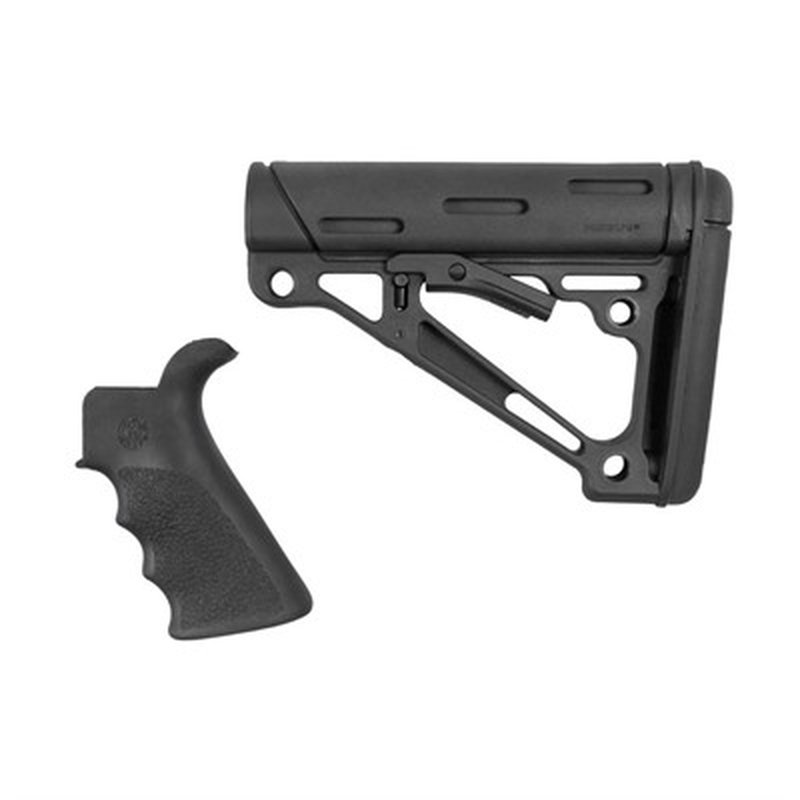 Hogue AR-15 Finger Groover Grip with Collapsible Mil-Spec Buttstock