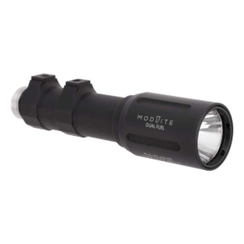 Modlite PLHv2 18650 Dual Fuel Weapon Mounted Light - No Tailcap or Charger - Black