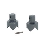 TRT Tactical Rubber Bipod Feet CF2 Pair