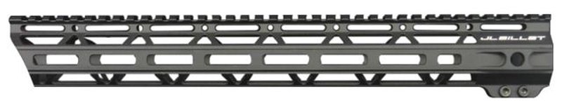 JL Billet Angled AR-15 M-Lok Free-Float Handguard 15 Inch Black