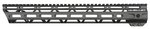 JL Billet Angled AR-15 M-Lok Free-Float Handguard 15 Inch Black