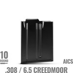 MDT SPORTING GOODS AICS Magazine 10rd 308 Win/6.5 Creedmoor Black