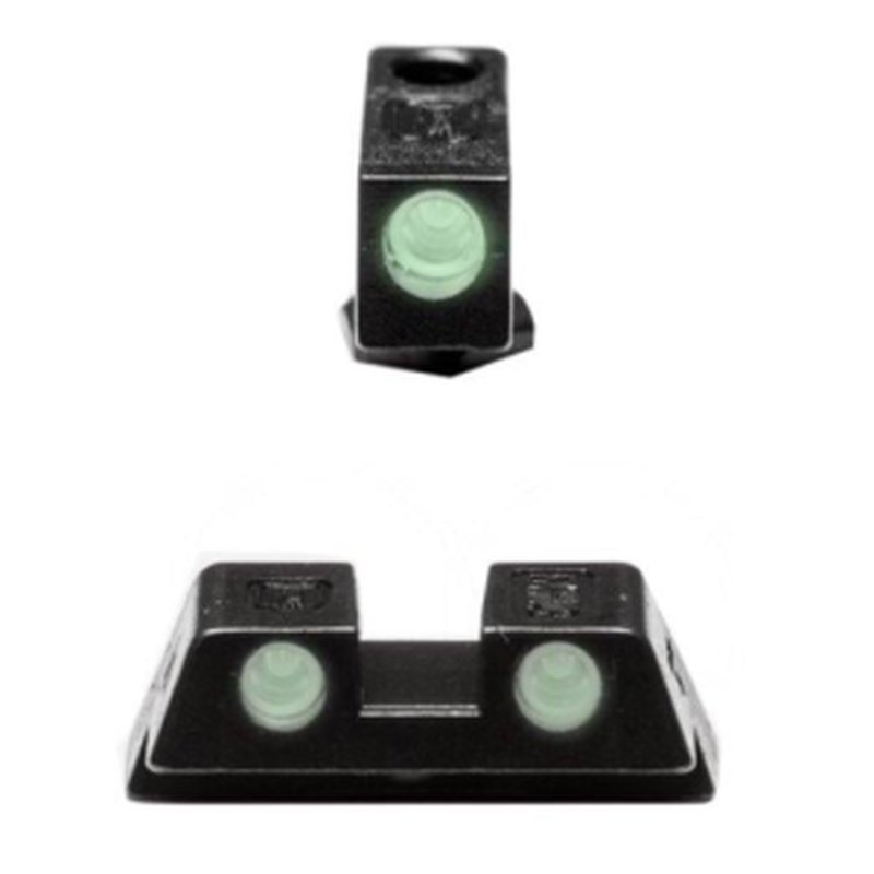 Glock Rear Night Sight Set 6.1mm Slim Fit Steel for G42/G43