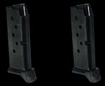Ruger LCPII Magazine .380 ACP 6-Round Steel Black (2-Pack)