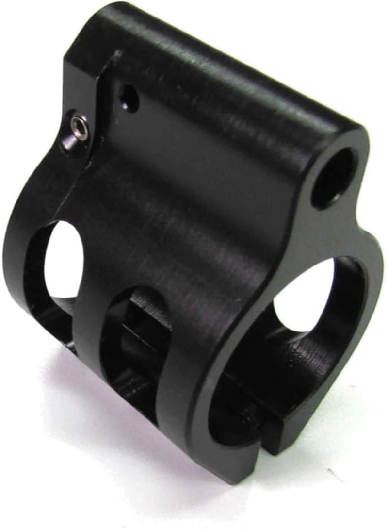 WMD Guns Gas Block Adjustable Low Profile .750in Clamp Nitromet Black
