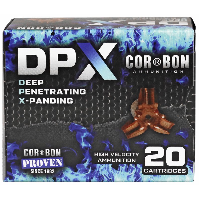 Corbon Ammo DPX .45 Colt +P 225 Grain Solid Copper Hollow Point
