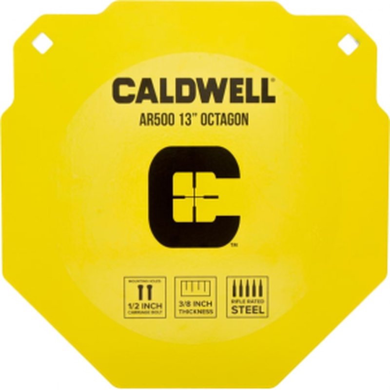 Caldwell Shooting 1116695 AR500 13in Octagon Target