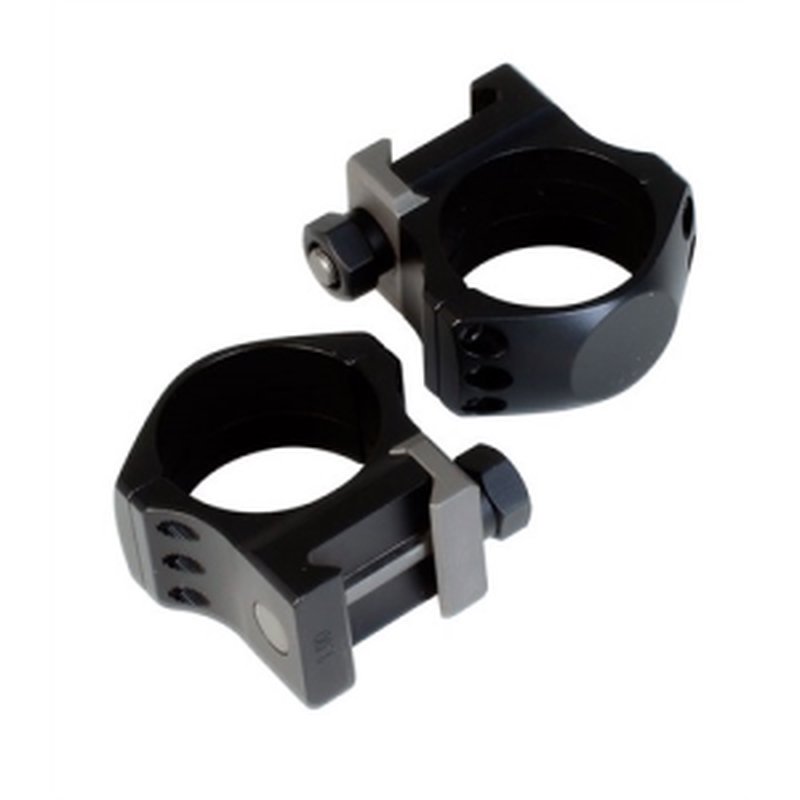 Nightforce X-Treme Duty Ultralite 6 Hole Picatinny 34mm Scope Rings Matte Black Medium