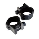 Nightforce X-Treme Duty Ultralite 6 Hole Picatinny 34mm Scope Rings Matte Black Medium