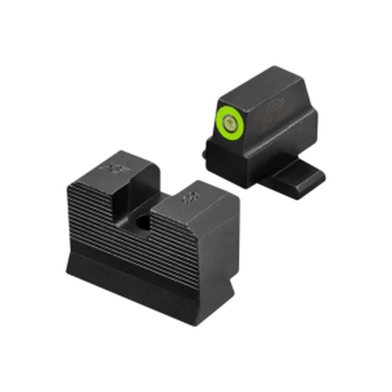 XS Sights SIM004P4G Minimalist Night Sight Set Green Tritium Sig
