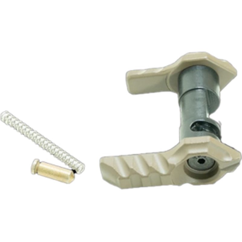 Timber Creek Outdoors Greyman Ambidextrous Safety Selector Desert Aluminum AR-15 GAMBISSD