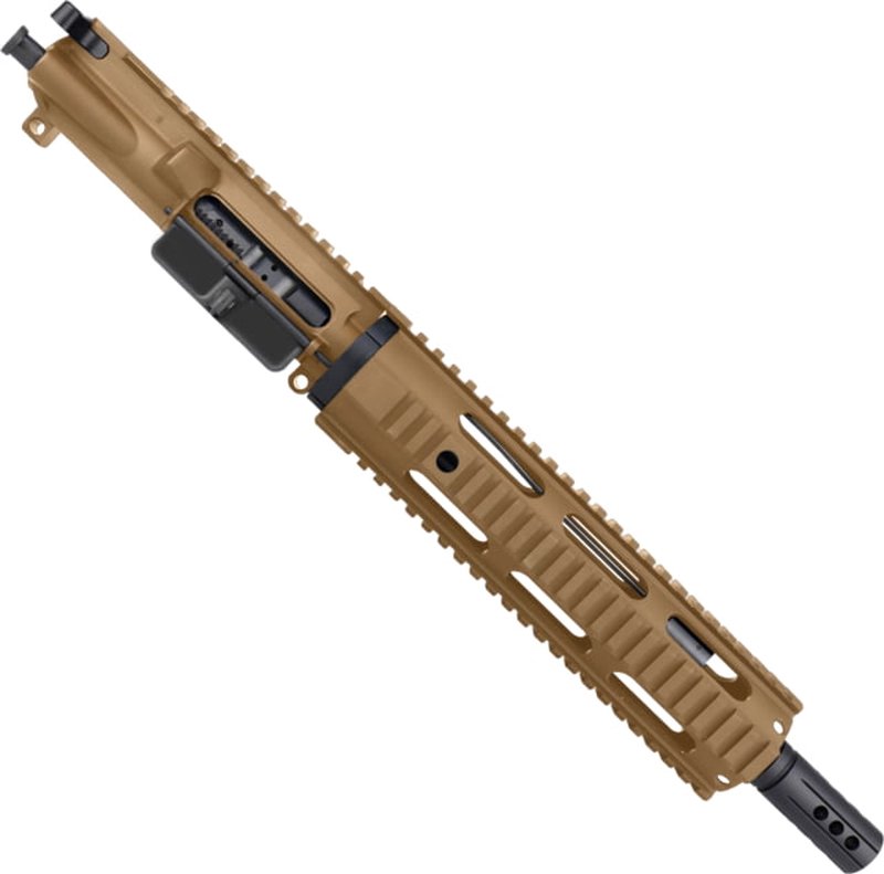 ABC RIFLE COMPANY AR-15 .223 Remington/5.56x45mm NATO Pistol 10in Quadrail Handguard Complete Upper Receiver w/BCG And Charging Handle