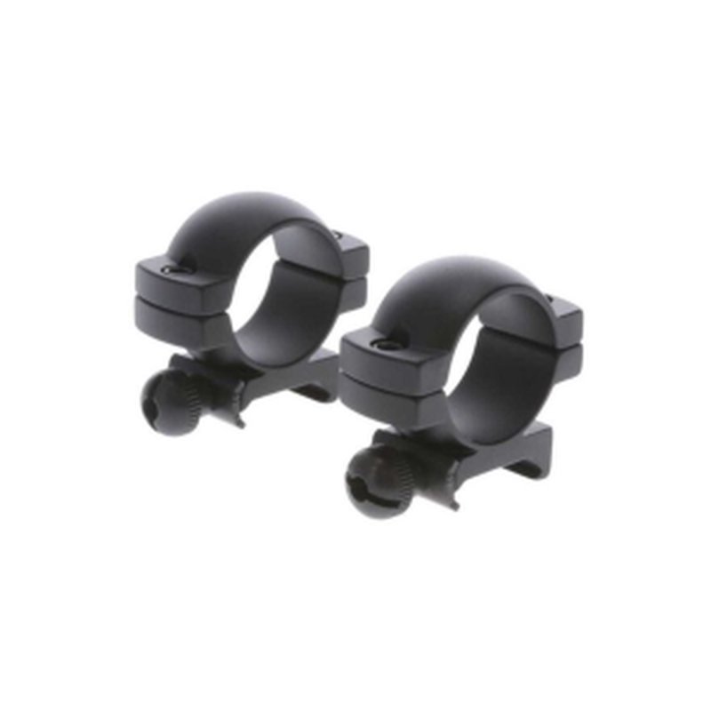 Update to a consolidated, accurate name reflecting both known descriptors: TruGlo Lightweight Rimfire Scope Rings (4-hole 11mm dovetail/Weaver-Picatinny compatible) 1-inch medium (per source 351830).