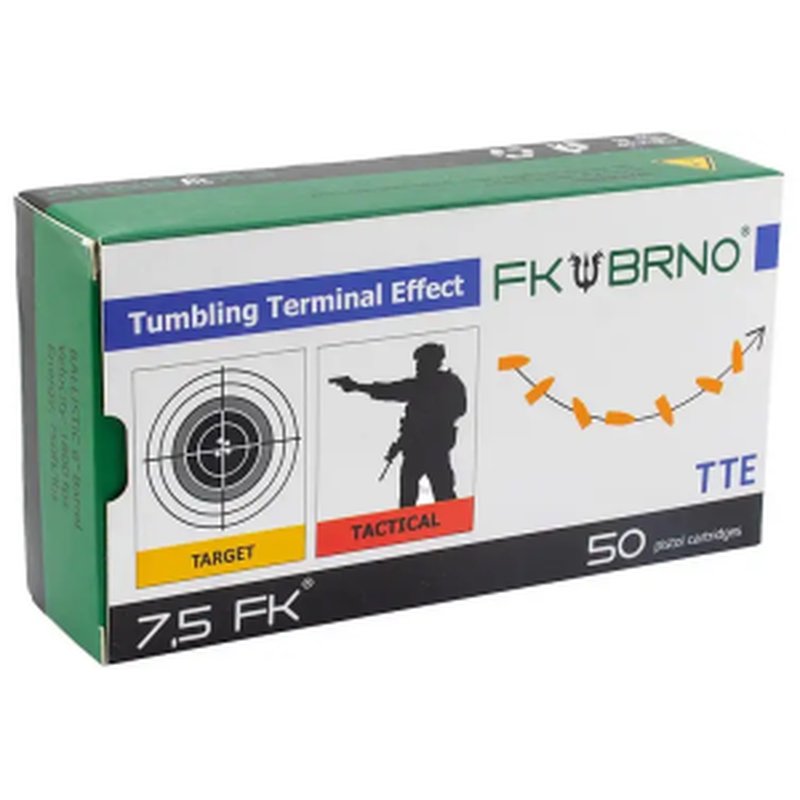 Italian Firearms Group FK BRNO 7.5 FK F7 HV Spoon Tip 101gr Ammo 50rd